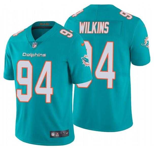 Nike Dolphins 94 Christian Wilkins Aqua Vapor Untouchable Limited Jersey Dzhi,We sell and wholesale Nike Dolphins 94 Christian Wilkins Aqua Vapor Untouchable Limited Jersey Dzhi on line form chian!